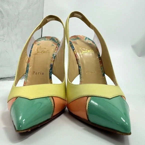 Christian Louboutin Air Chance 120 Primevere size 10.5 - Picture 3 of 16